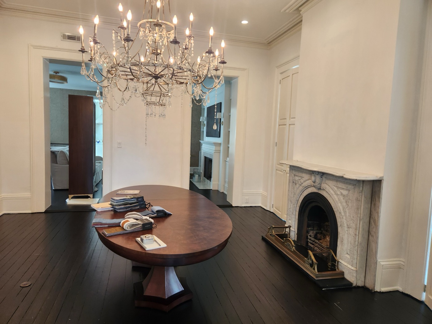 Historic Savannah dining room before design