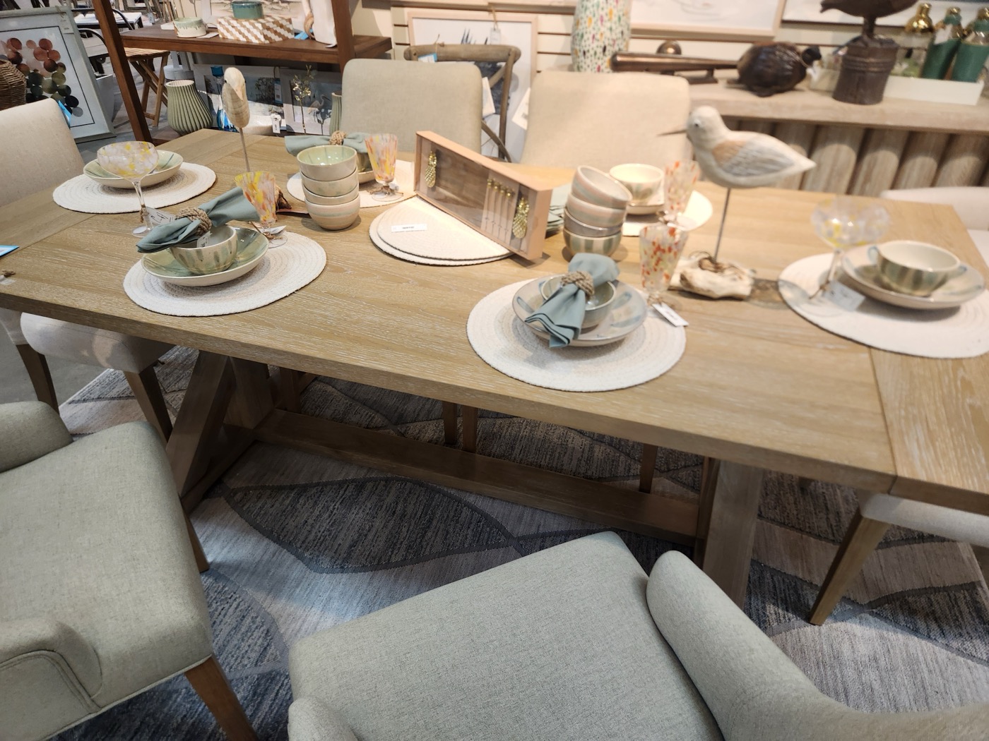 A Coastal Home furniture and decor showroom in the Lowcountry