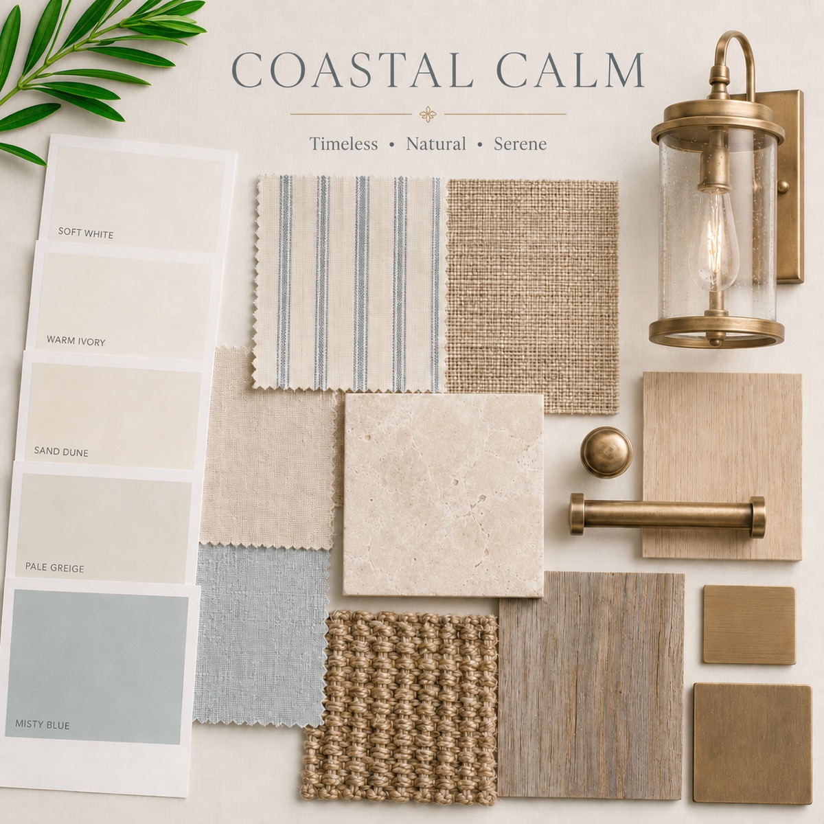 Coastal Calm mood board