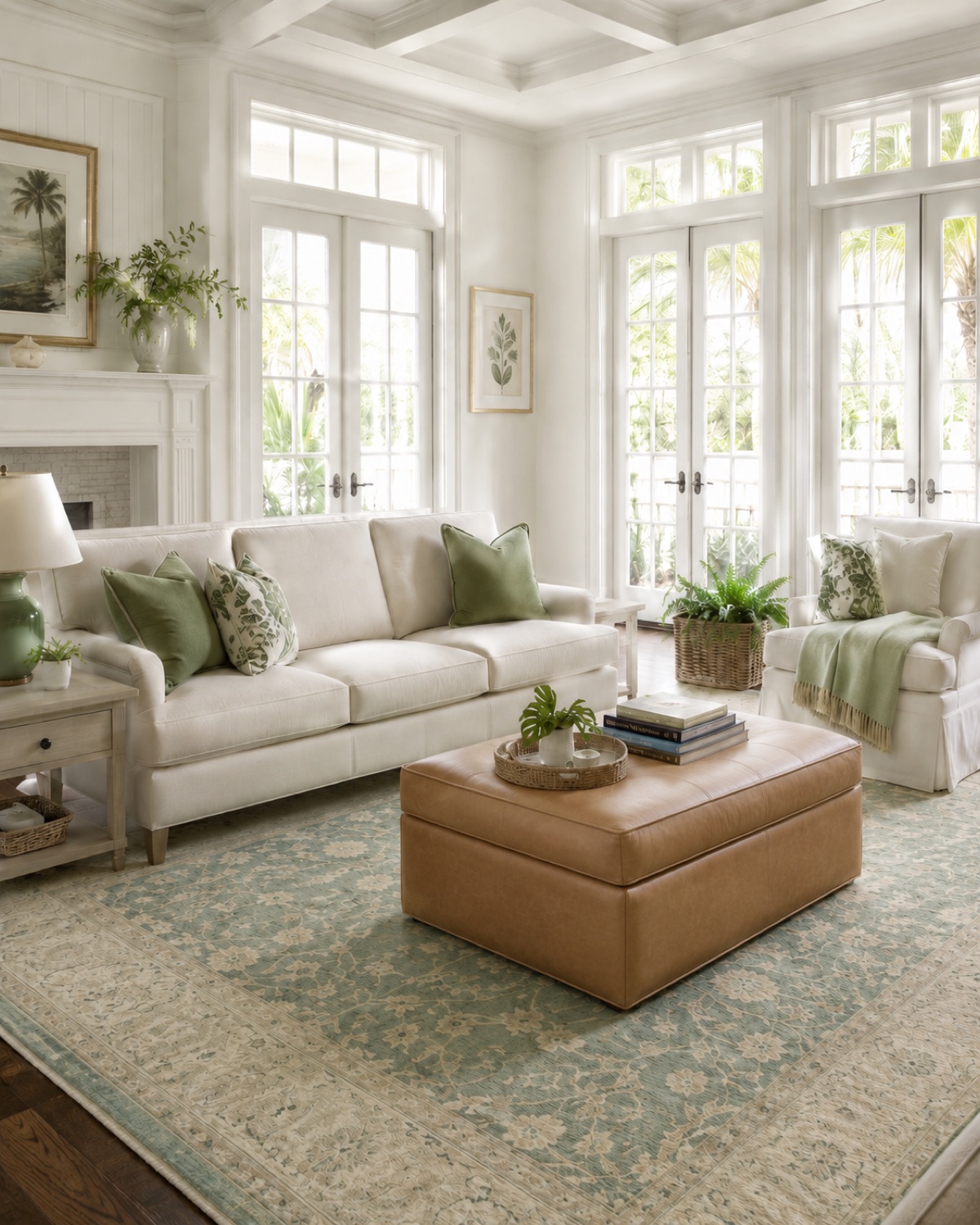 Southern Retreat interior in Hampton Lake